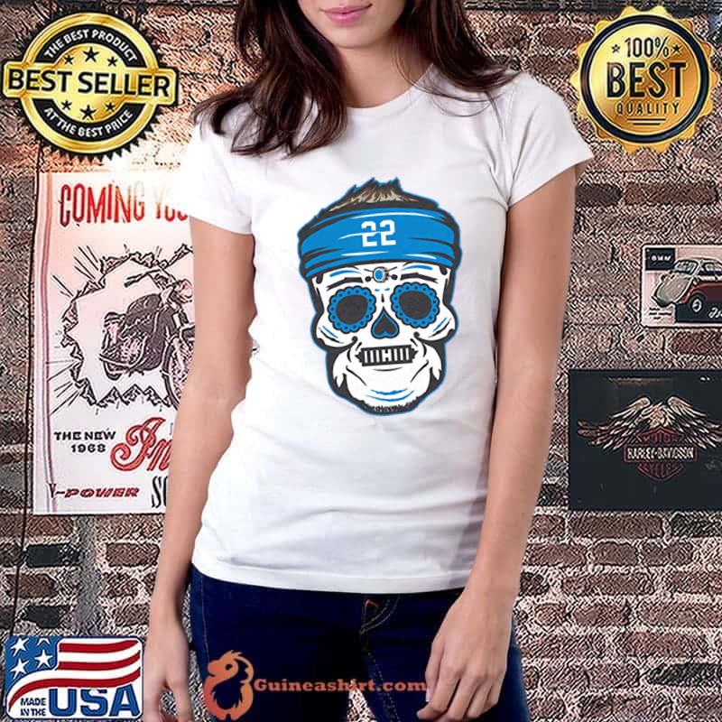 Christian McCaffrey Sugar Skull San Francisco 49Ers T-shirt - Kaiteez