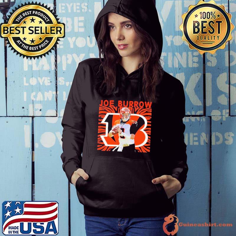 Joe Burrow Sweatshirt Bengals Football Shirt Cincinnati Bengals