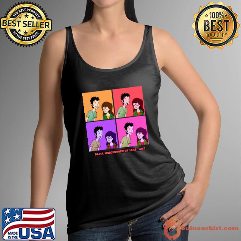 Daria Morgendorffer Jane Lane, Daria MTV T-Shirt Tank Top