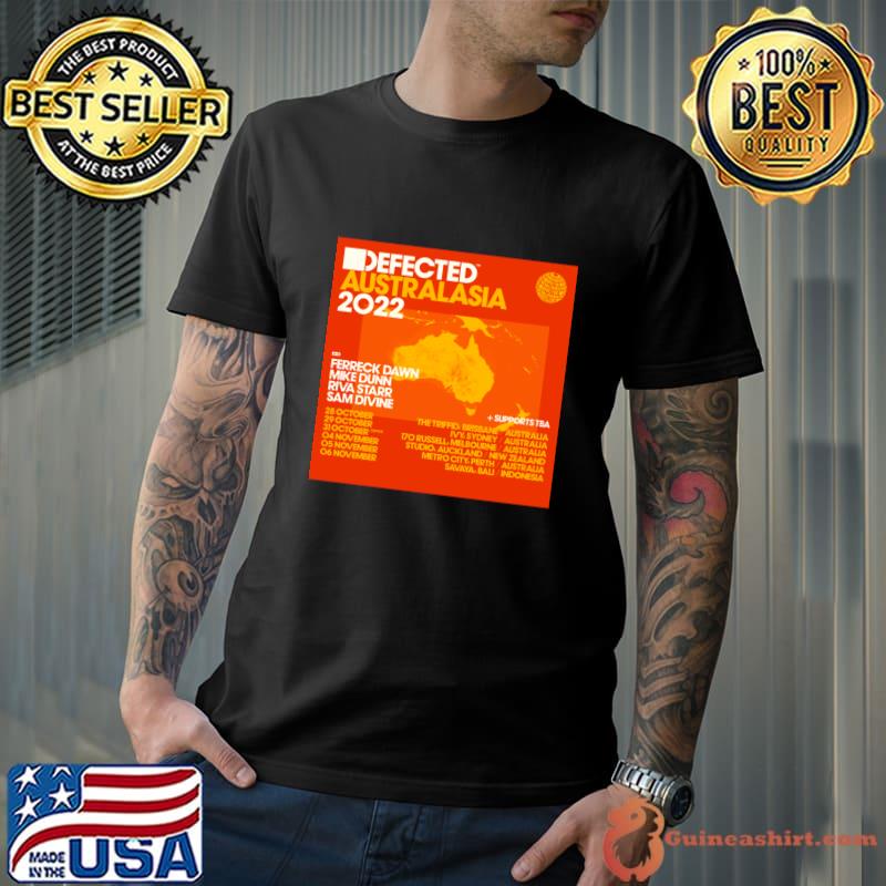 Defected australasia 2022 ferreck dawn mike dunn riva starr sam divine T-Shirt