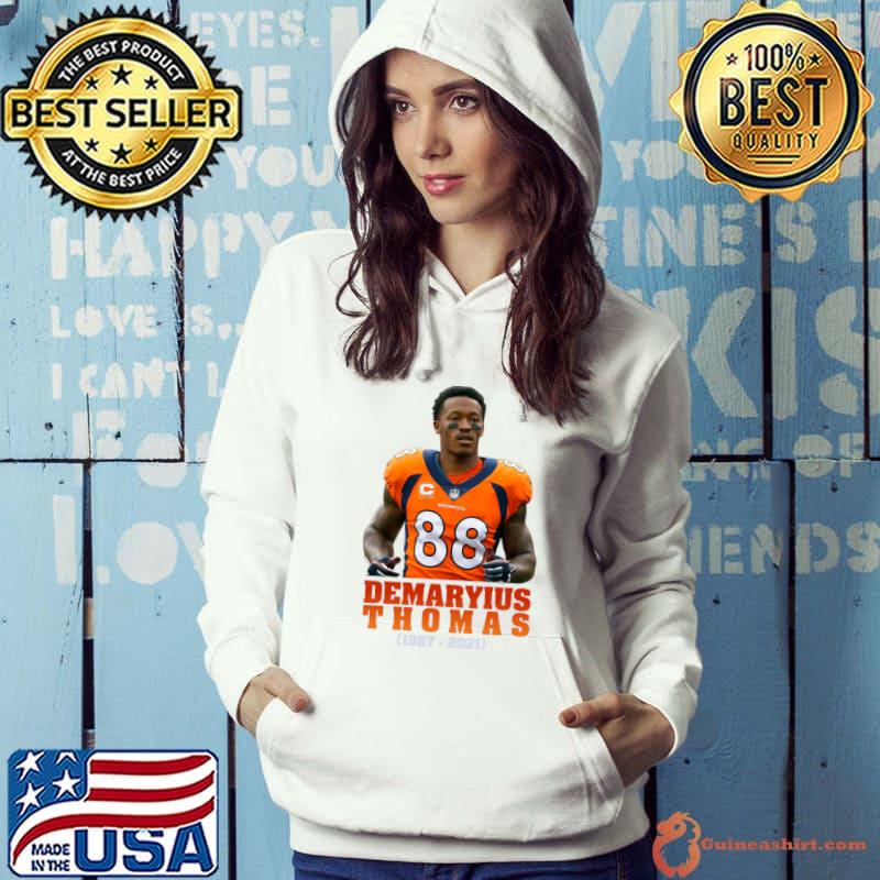 Demaryius Thomas Denver Broncos vintage shirt, hoodie, sweater, long sleeve  and tank top