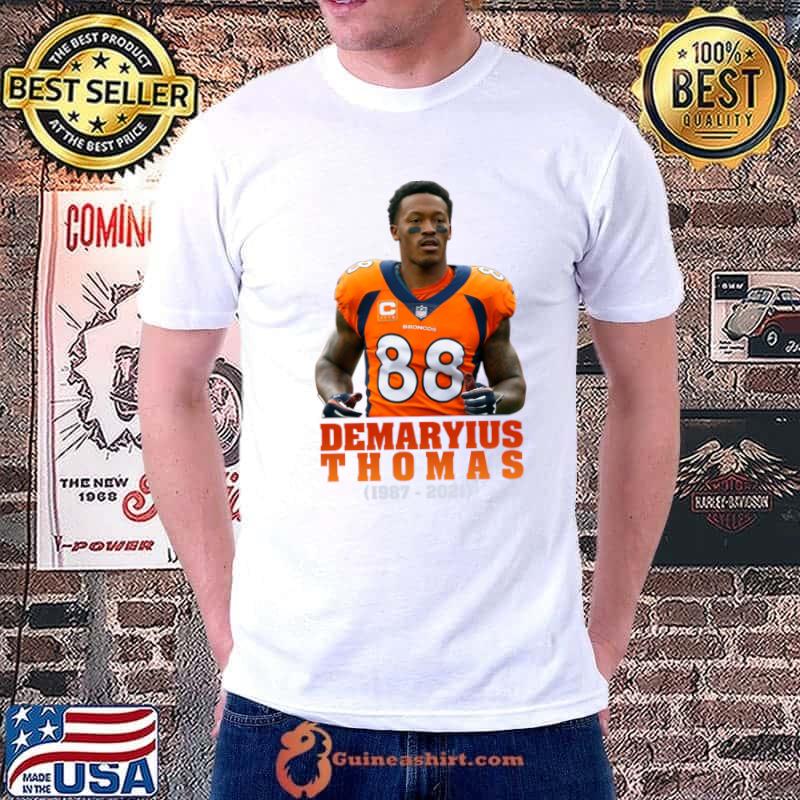 RIP Demaryius Thomas Denver Broncos 1987-2021 shirt, hoodie, sweater, long  sleeve and tank top