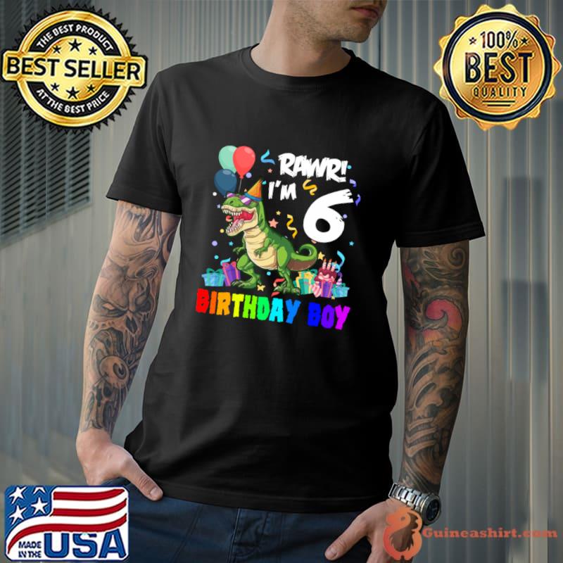 Dinosaur Birthday Apparel & Clothing Store T-Shirt Unisex