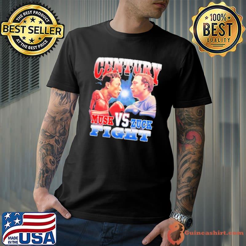 Elon Musk vs Mark Zuckerberg Century Fight shirt
