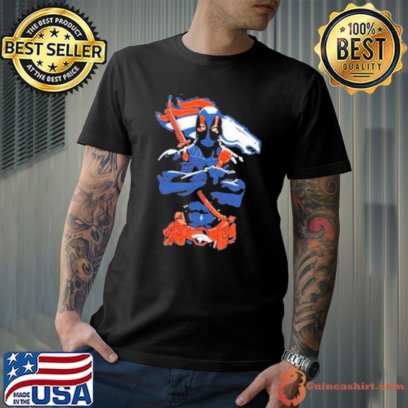 Giants Deadpool Broncos Football shirt