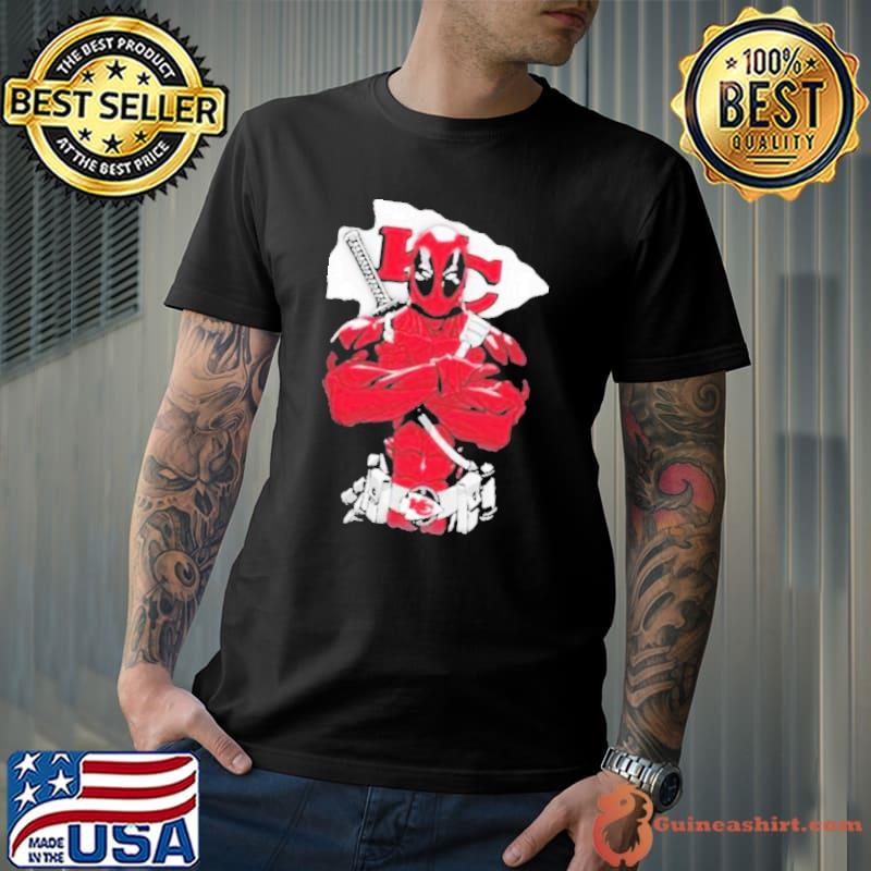 Giants Deadpool Kansas City Chief shirt