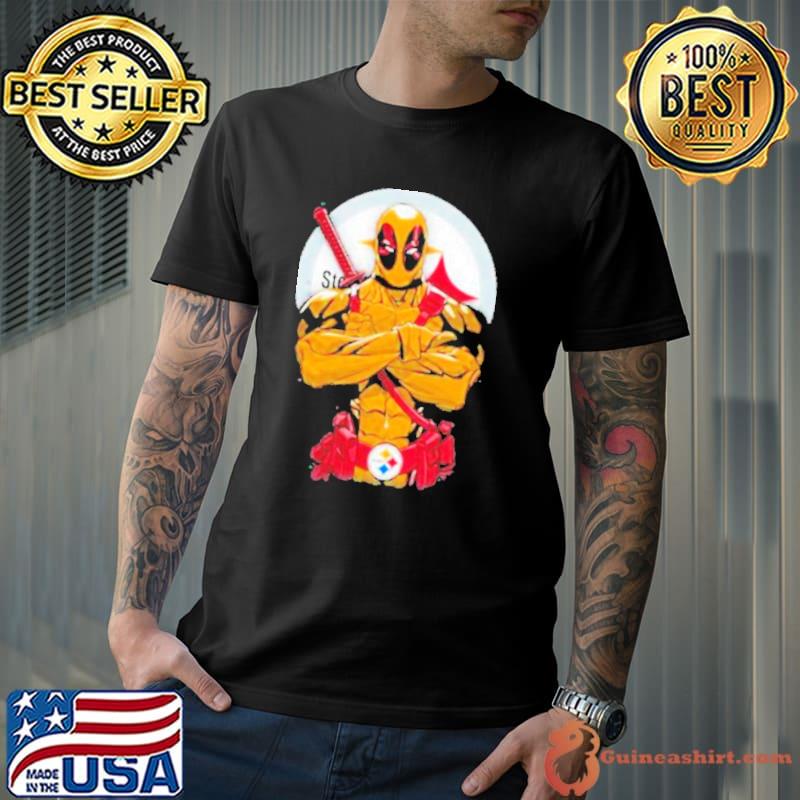 Giants Deadpool Pitt Steelers Football shirt
