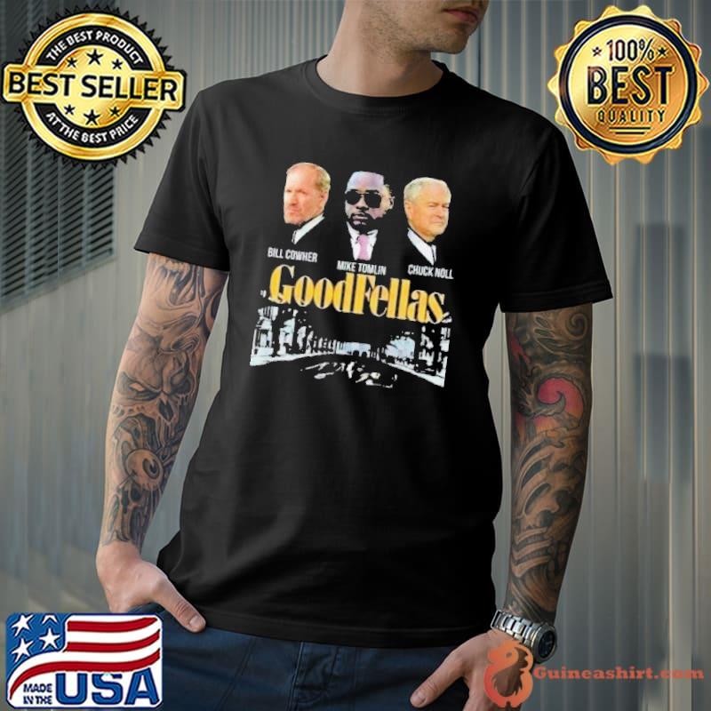 Goodfellas bill cowher mike tomlin chuck noll shirt