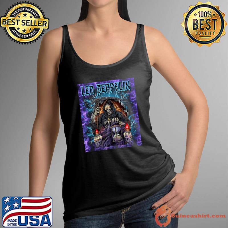 Grim reapers Led Zeppelin English rock band T-Shirt