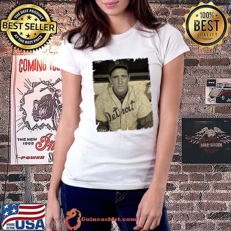 Hank Greenberg 41 - 50 (1940) Player Baseball American T-Shirt Ladiestee