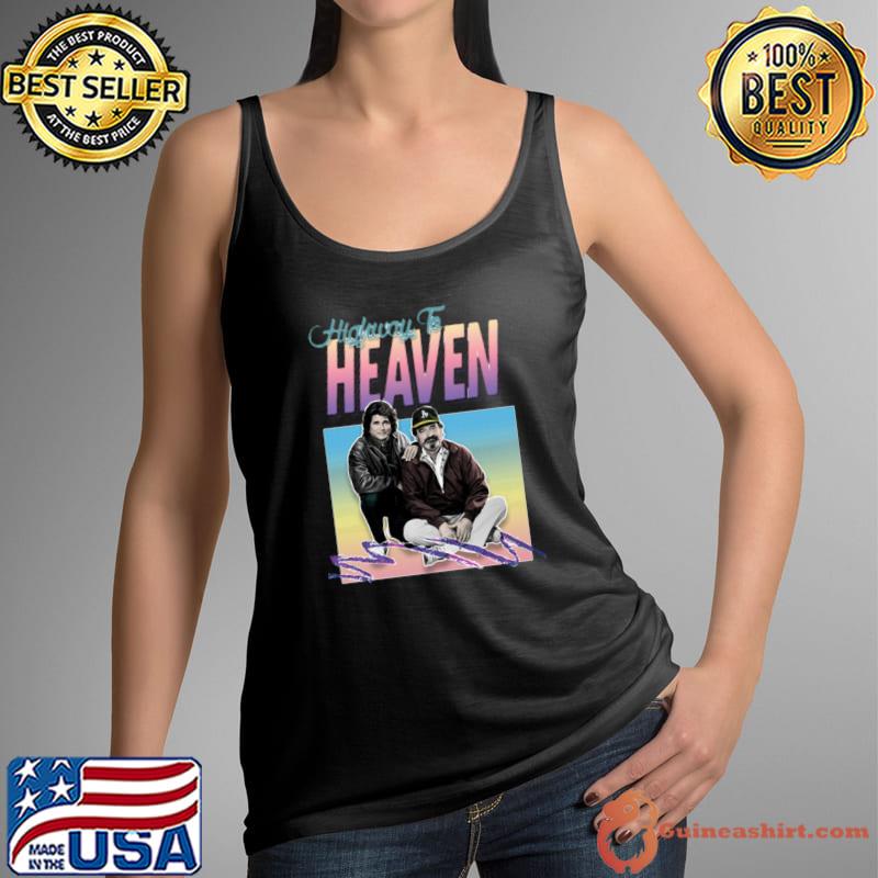 Highway To Heaven 80s Styled Tribute T-Shirt Tank Top