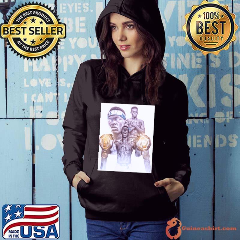 Israel Adesanya Ufc Champion Fighter Art T-Shirt Hoodie