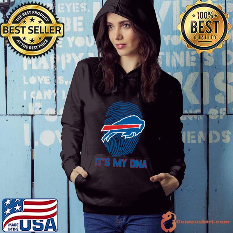 It's My DNA Buffalo Bills Symbol Football Finger T-Shirt Hoodie