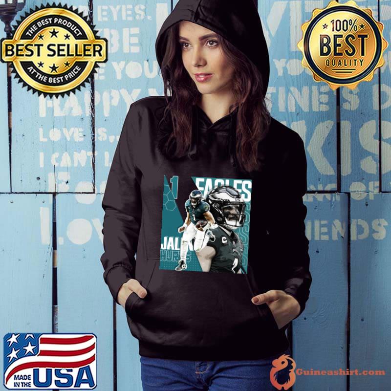 Jalen Hurts Football Design Poster Eagles T-Shirt
