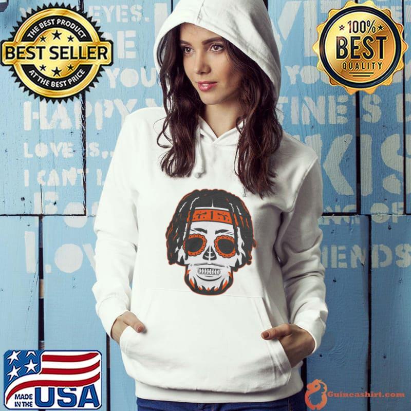 Ja'Marr Chase Sugar Skull Shirt + Hoodie | Cincinnati Bengals