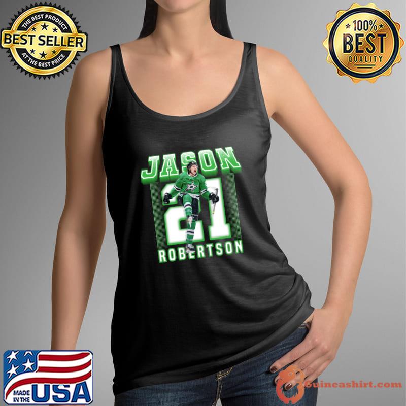 Jason Robertson Dallas Stars NHl Hockey Poster T-Shirt Tank Top