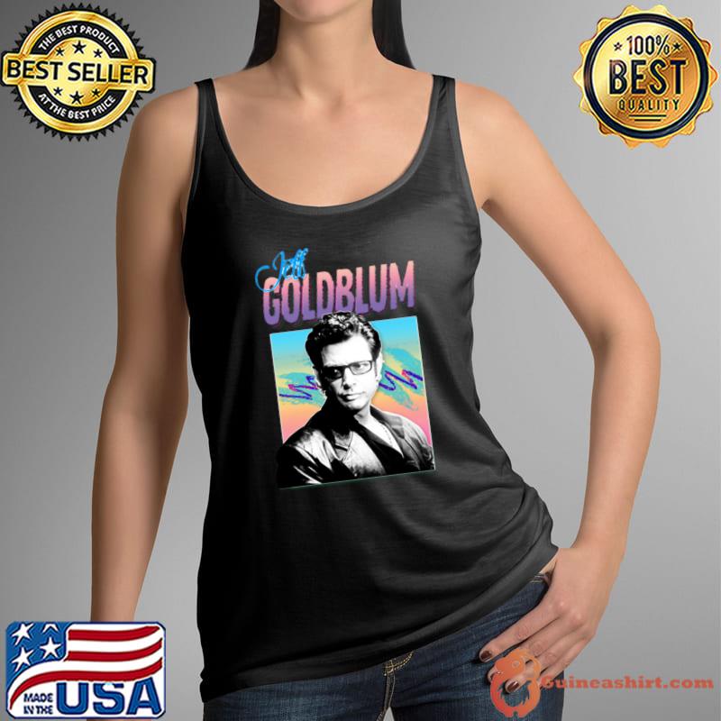 Jeff Goldblum Retro 80s Styled Aesthetic T-Shirt Tank Top