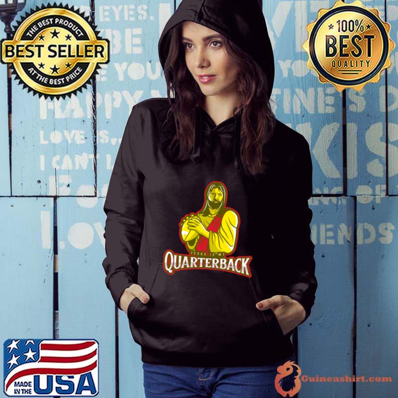 Jesus Commanders Quarterback T-Shirt Hoodie