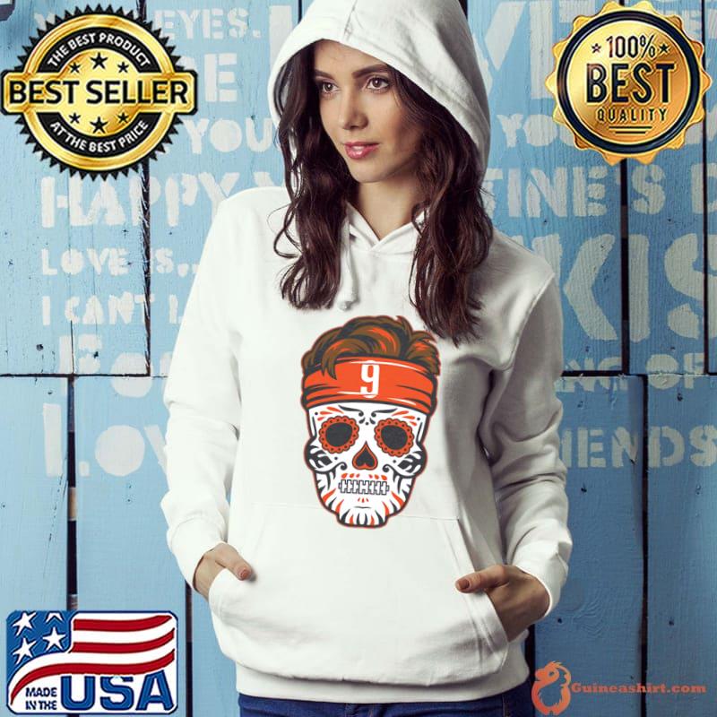 Official Joe Burrow Sugar Skull Shirt, hoodie, sweater, long