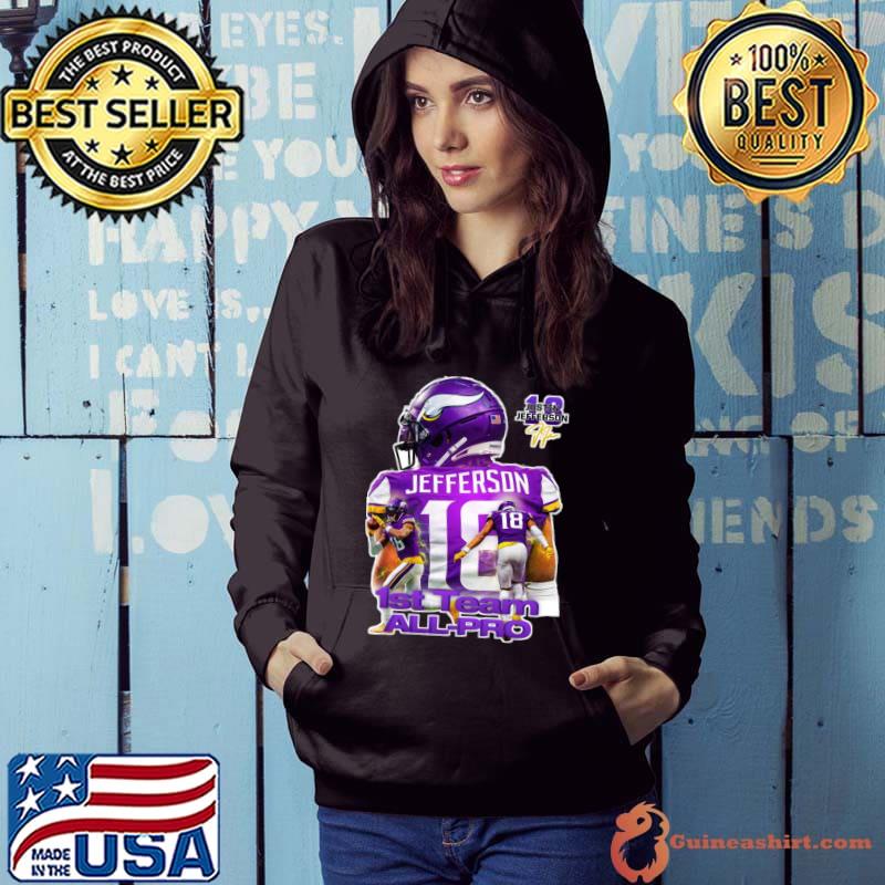 Justin Jefferson Minnesota Vikings football T-shirt, hoodie, sweater, long  sleeve and tank top