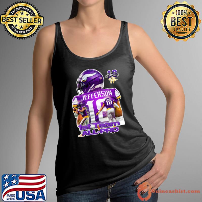 Justin Jefferson Minnesota Vikings Football shirt, hoodie, sweater, long  sleeve and tank top