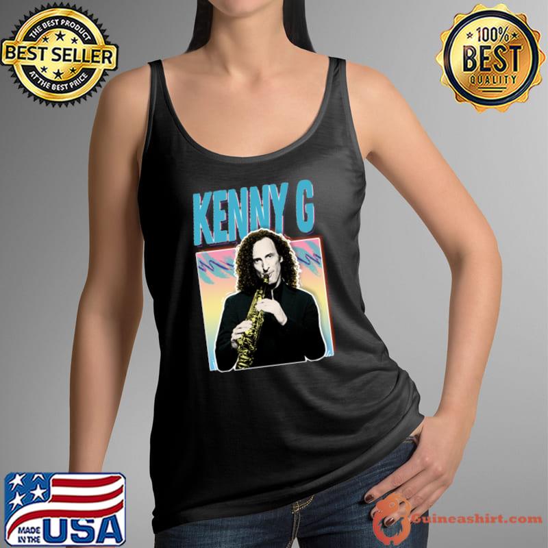 Kenny G Playing Saxophone American Music Jazz T-Shirt