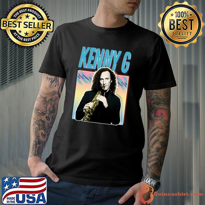 Kenny G Playing Saxophone American Music Jazz T-Shirt