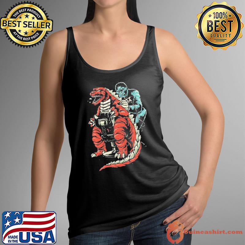 King of monster Godzilla and King Kong s Tank Top
