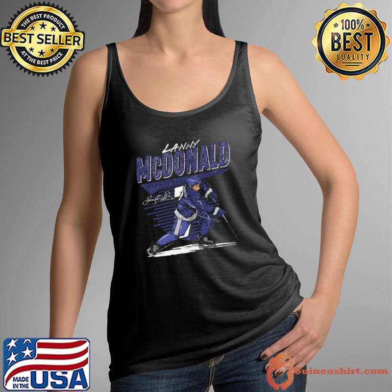 Lanny McDonald Signature Canadian Hockey Player For Toronto Comet T-Shirt Tank Top