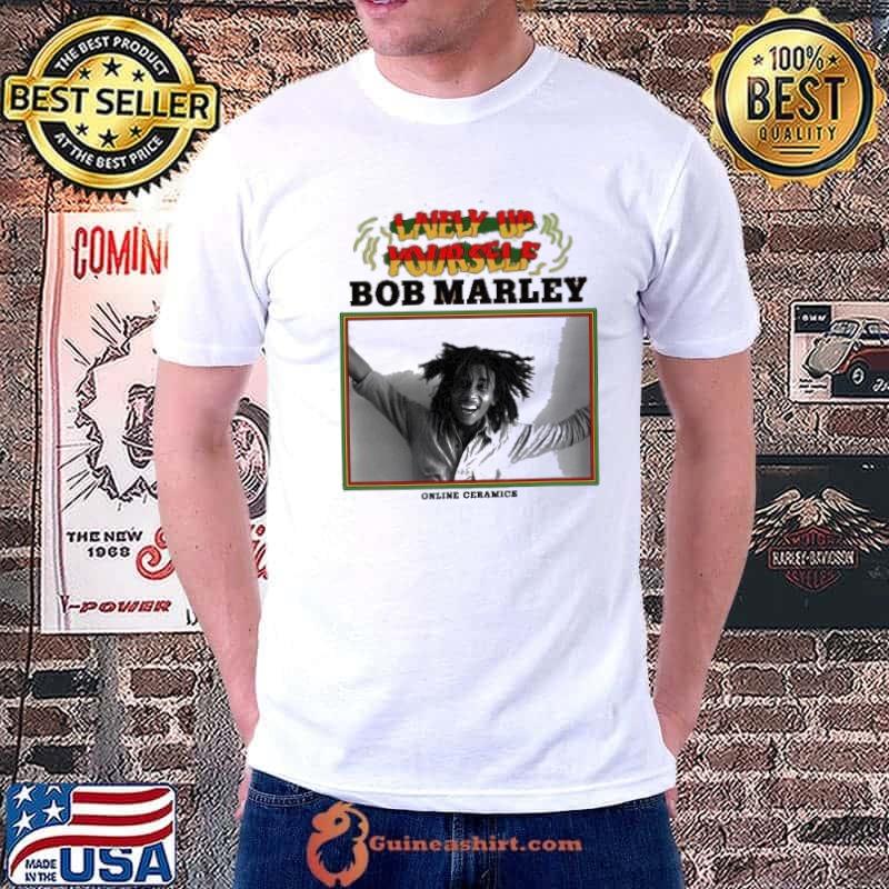 Lively Up Yourself Bob marley Online Ceramics Shirt