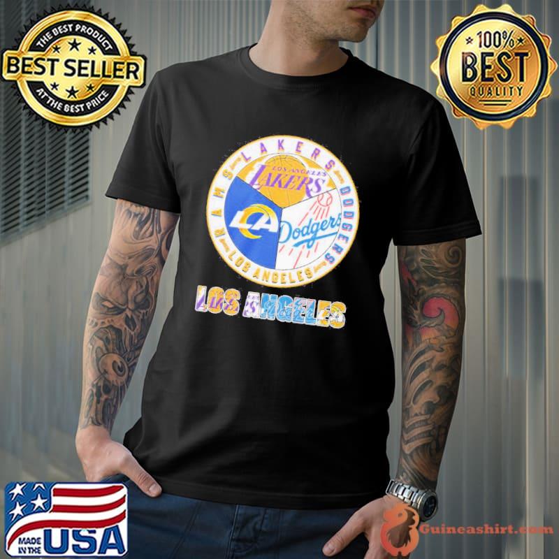 Official Los angeles rams los angeles Lakers los angeles Dodgers 2023 shirt,  hoodie, sweater, long sleeve and tank top