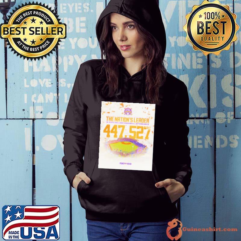 LSU Tigers the Nation’s Leader in 2023 College baseball Attendance s Hoodie