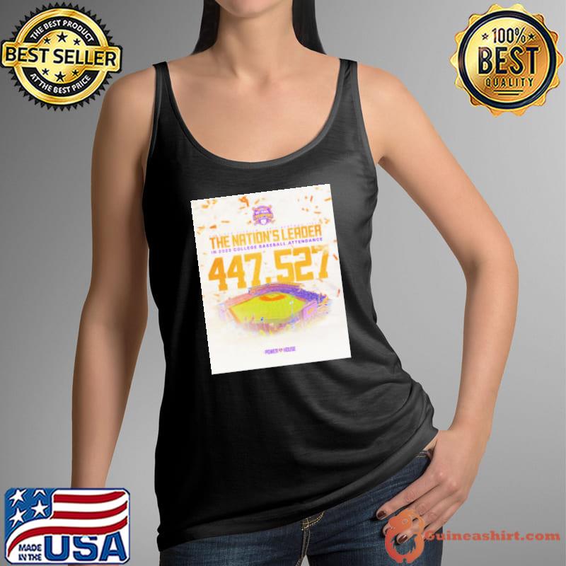 LSU Tigers the Nation’s Leader in 2023 College baseball Attendance s Tank Top