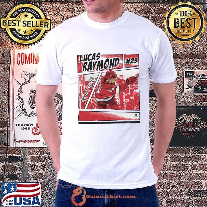 Detroit Red Wings Men's Lucas Raymond Everybody Loves Raymond T-shirt -  Red