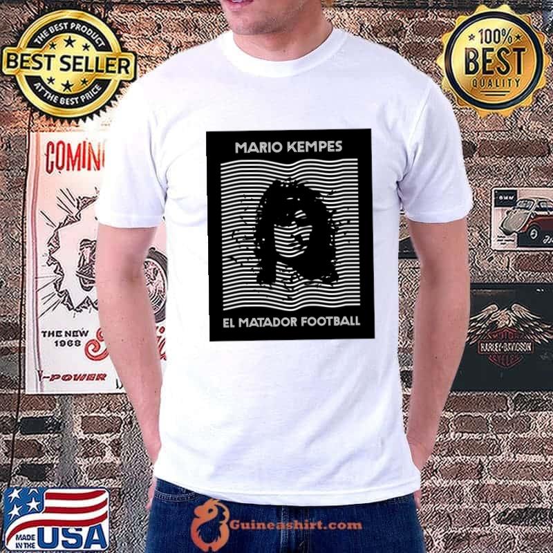 Mario Kempes El Matador Football T-Shirt