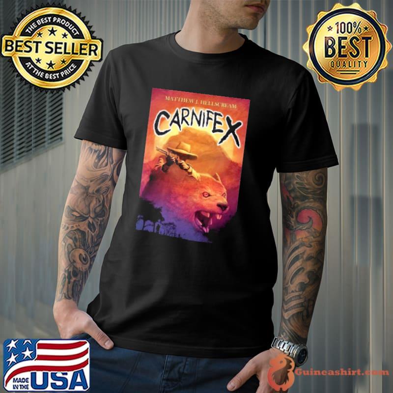 Matthew J Hellscream Carnifex Wolf shirt