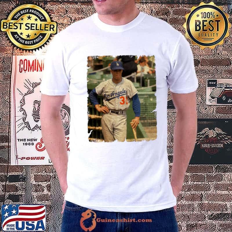 Maury Wills played MLB for the Los Angeles Dodgers T-Shirt - Guineashirt  Premium ™ LLC