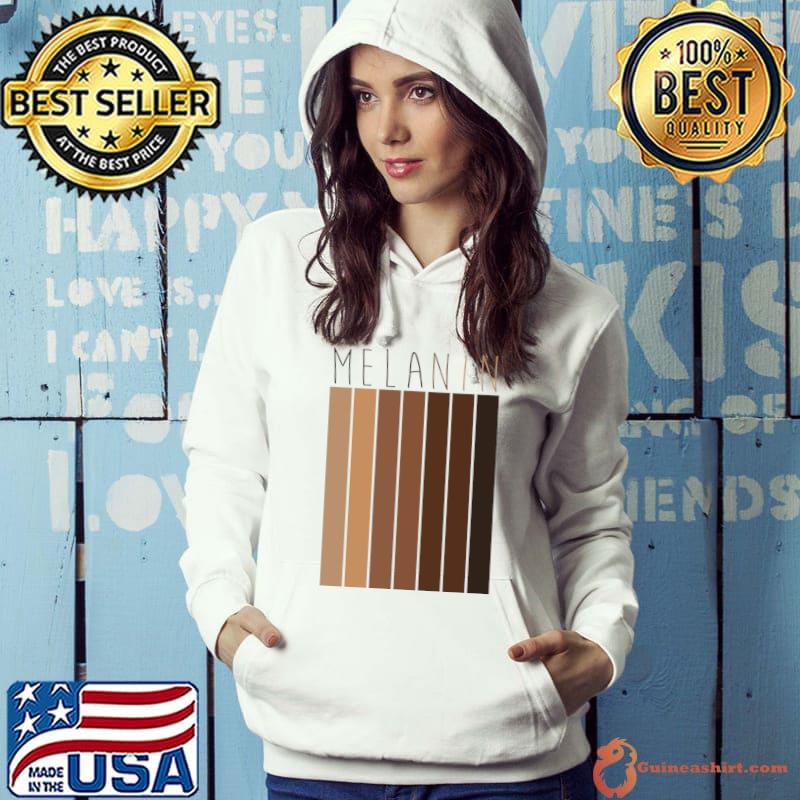 Melanin Retro Pretty Brown Skin T-Shirt Hoodie