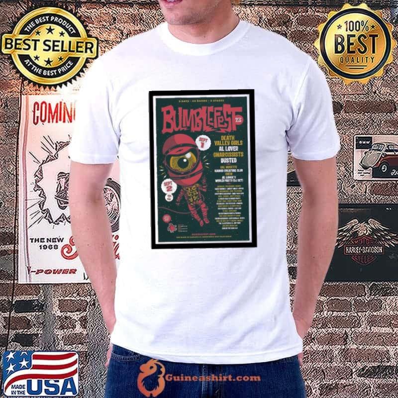 Music festival Bumblefest 2023 Poster shirt