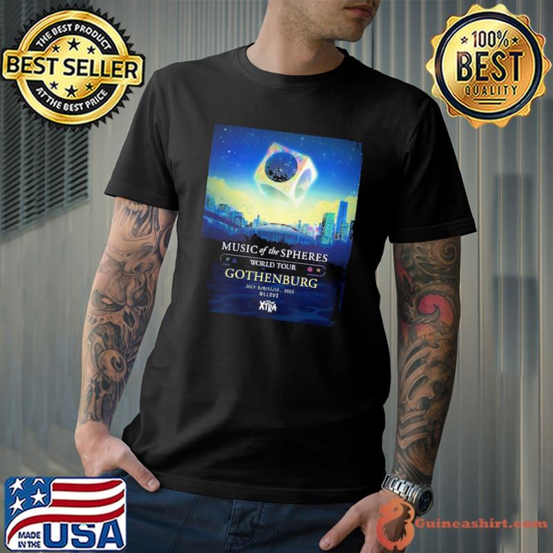 Music Of The Spheres World Tour Gothenburg 2023Shirt