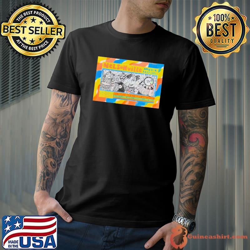 Nelsonville Music Festival Show July 21 2023 Alvvays Lucinda Williams Margo Price Sierra Ferrell Poster Shirt
