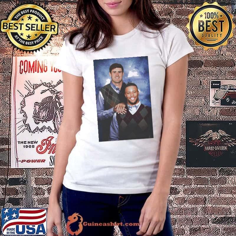 New York Giants Saquon Barkley and Daniel Jones Step Brothers shirt -  Guineashirt Premium ™ LLC