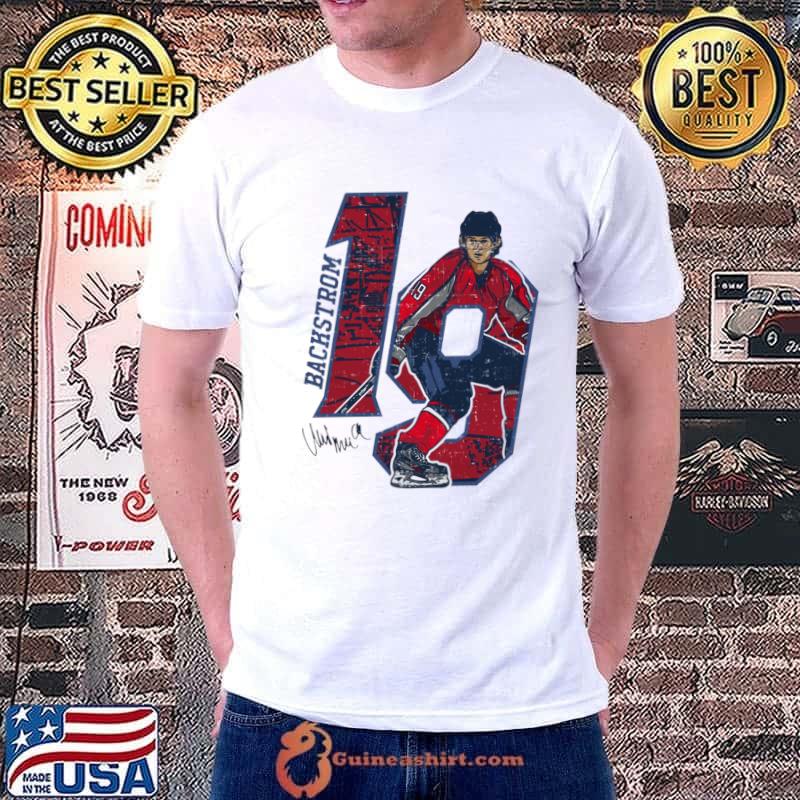 Nicklas Backstrom Washington Signature Hockey Player Swedish 1987 T-Shirt