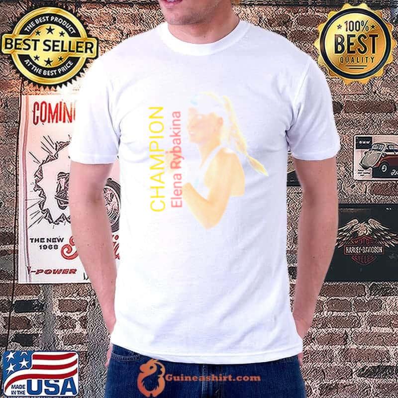 Official champion Elena Rybakina shirt