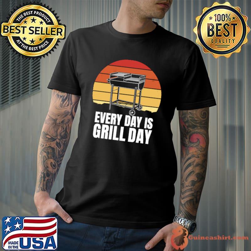 Official every Day is Grill Day Vintage T-Shirt