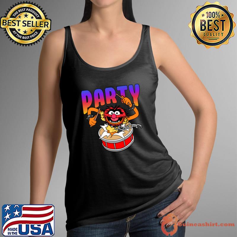 Official the Muppets Show Party Play Drum T-Shirt