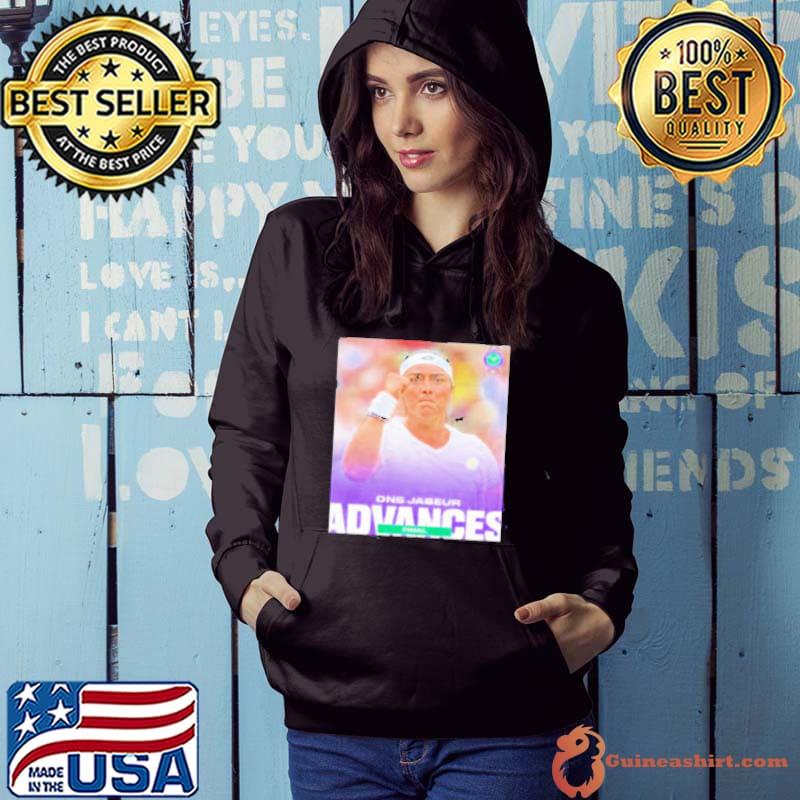 Ons Jabeur Advances 2023 Wimbledon Final Vintage s Hoodie