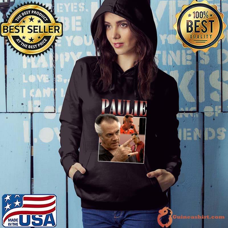 Paulie from homage HBO Series The Sopranos T-Shirt Hoodie