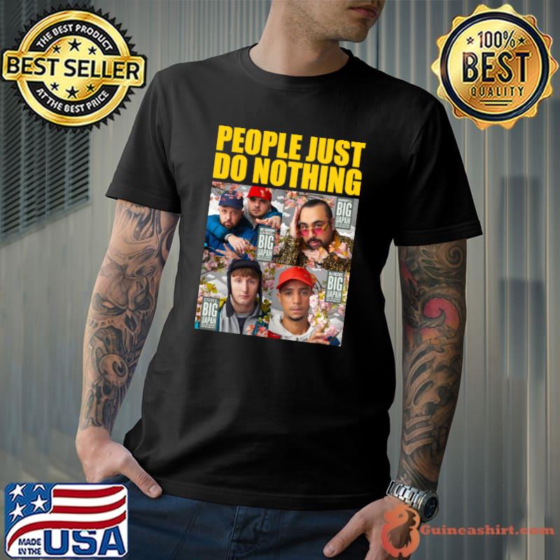 People Just Do Nothing Big Japan The Port of PJ Yellow T-Shirt