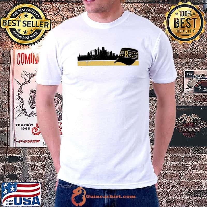 Pittsburgh Baseball Skyline We Are Family Hat Shirt